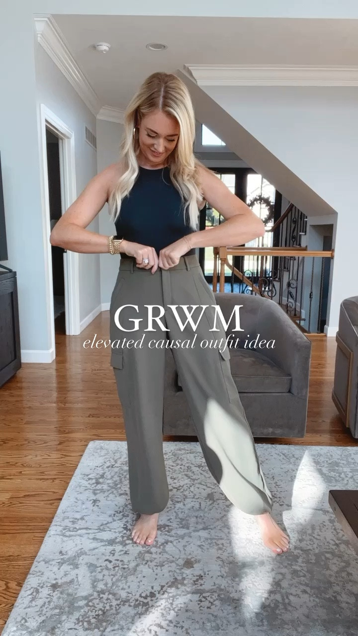 I have been loving elevates casual looks lately! You can easily dress this outfit up by swapping out the sneakers for heels! Everything fits true to size.

Fall outfits, casual outfits, joggers, satin cargos, cargo pants, satin joggers, blazer, adidas sambas, adidas sneakers, fall shoes 

#LTKshoecrush #LTKSeasonal #LTKstyletip