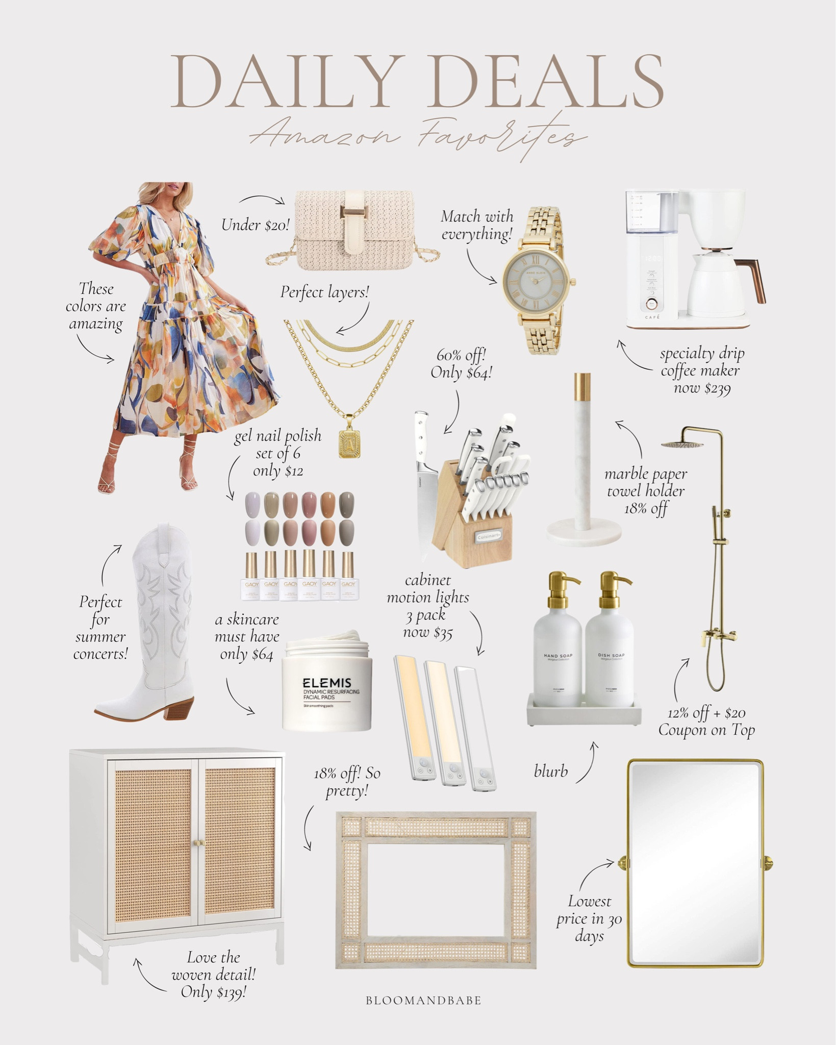 Daily deal - Amazon sale - home decor sale - Amazon must haves - Amazon fashion - furniture on sale - barware - candles - home - home accents - rugs - beauty

#LTKstyletip #LTKsalealert #LTKhome