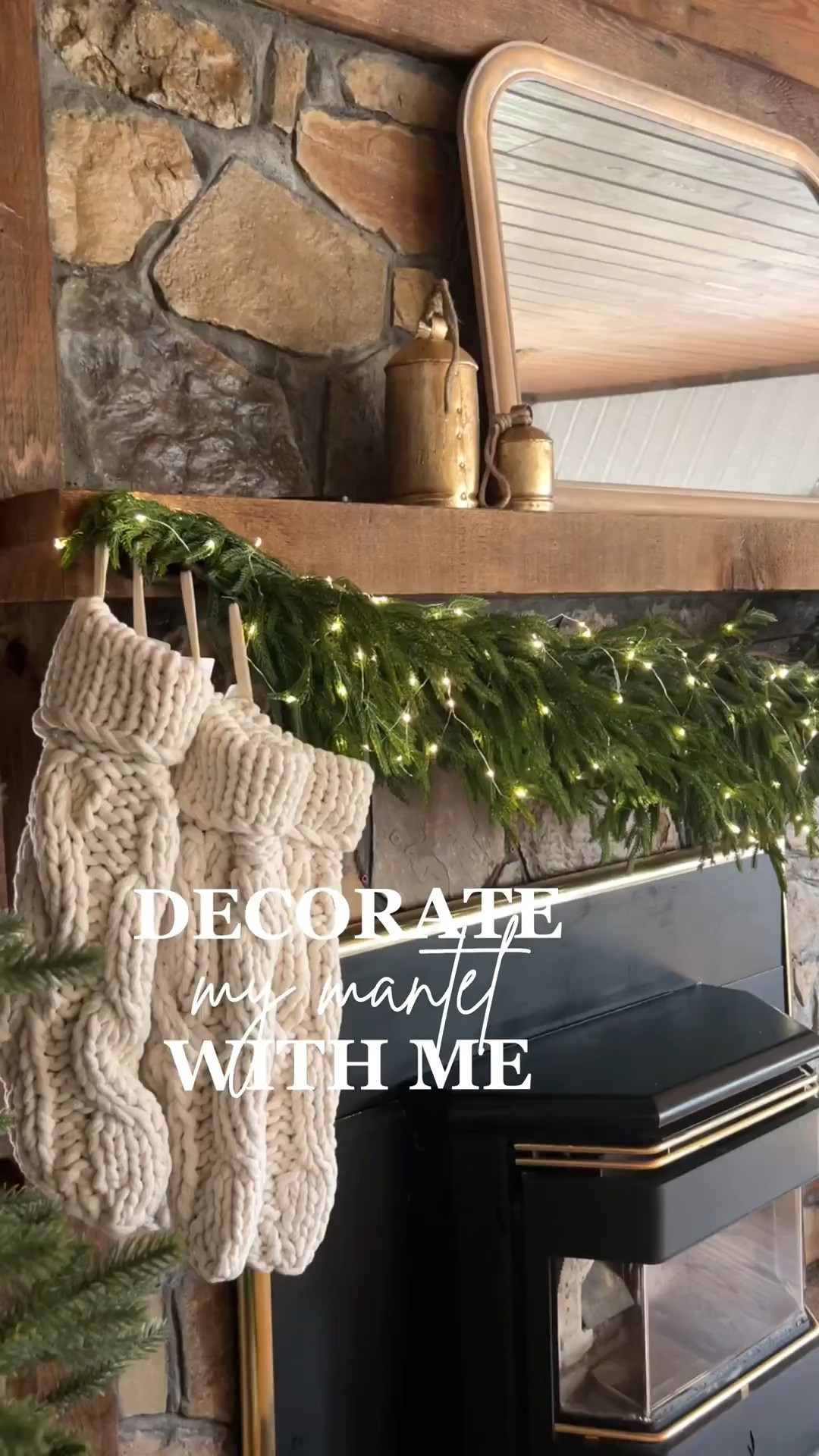 Christmas mantel decor, holiday home decor, garland, stockings, Christmas decor ideas 



#LTKCyberWeek #LTKHome #LTKHoliday