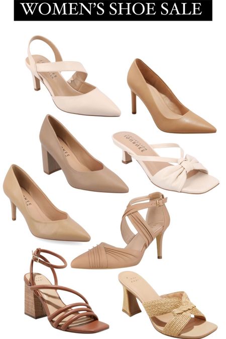 Neutral women’s heels and sandals on sale this week. Here are a few favorites! 

#LTKsalealert #LTKstyletip #LTKshoecrush