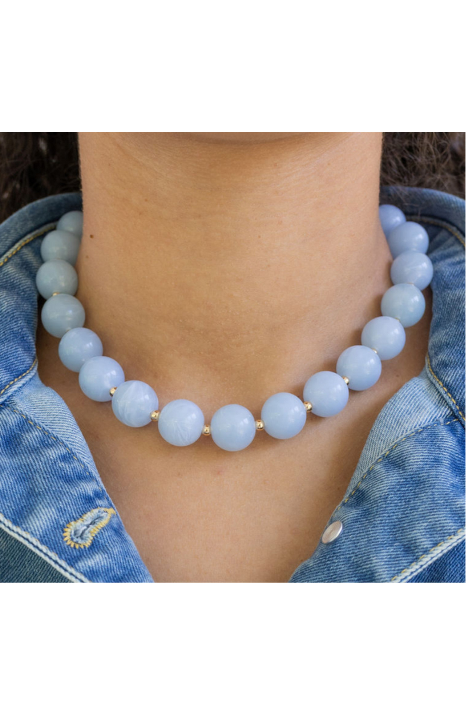 Blue Skies Ahead Beaded Necklace | Nordstrom