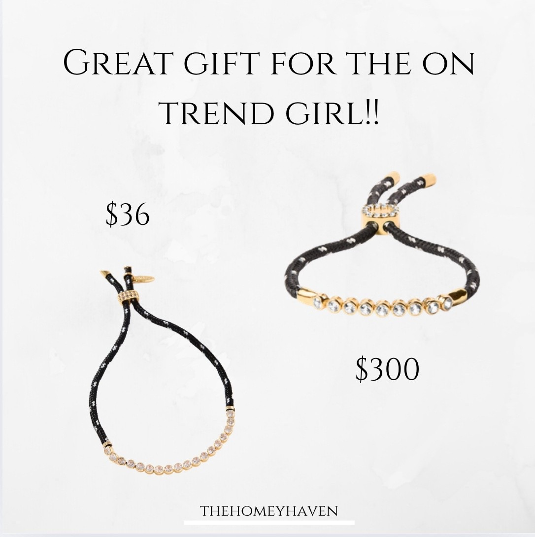 Love both of these! Obsessed with the expensive brand, but definitely getting the less expensive piece in this style! Many colors!

Love a high low find!!


Gifts for the picky girl
Gifts for her
Gifts for in the on trend girl
Gift guide for her 
Holiday outfit 
Christmas outfit 
New Year’s Eve outfit 
Bracelets
Jewelry 
Stocking stuffer 
Gifts for girls 

#LTKFindsUnder50 #LTKStyleTip #LTKGiftGuide

#LTKGiftGuide #LTKFindsUnder50 #LTKPetite