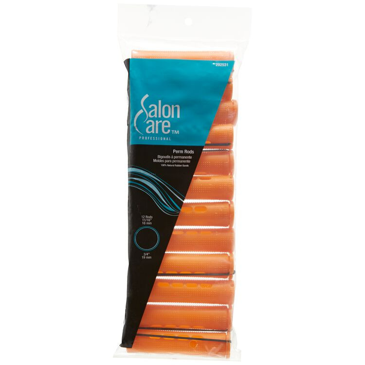 Tangerine Large Curved Perm Rods | Sally Beauty