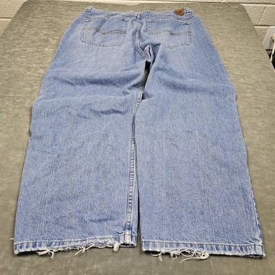 Vintage Anchor Blue Jeans Mens 38x30 Light Wash Big Baggy Wide Leg Loose 90s Y2K | eBay CA