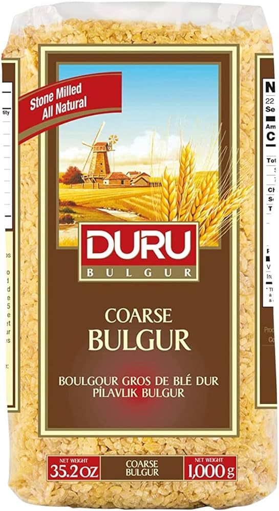 Duru Coarse Bulgur, 1000g, Wheat Berries, 100% Natural and Certificated, High Fiber and Protein, ... | Amazon (US)