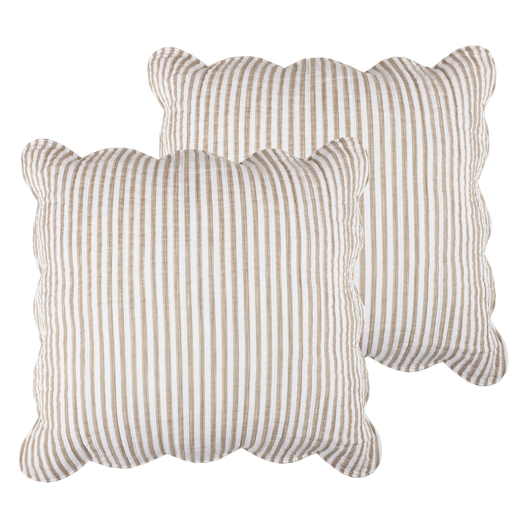 Martha Stripe Euro Sham Set of 2 | Levtex Home
