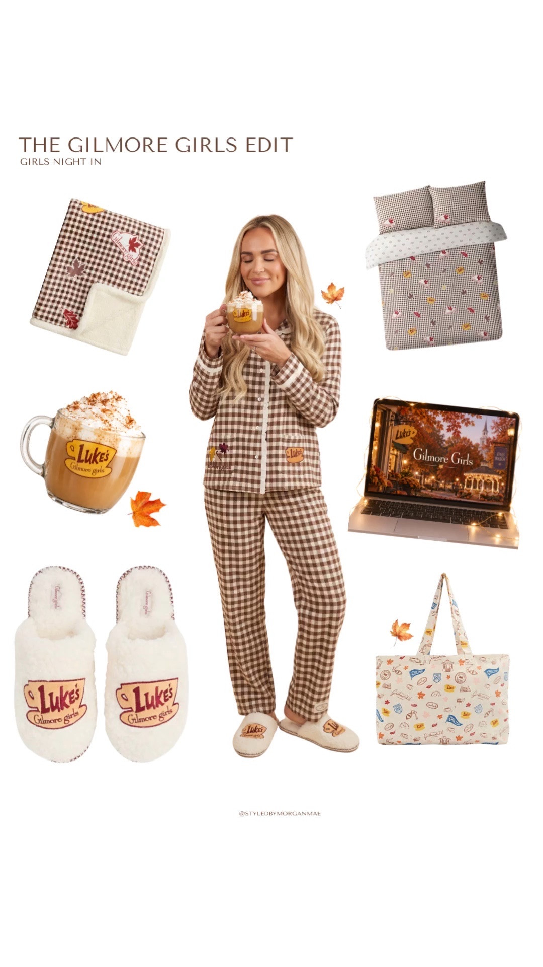 Stars Hollow season 🍂☕️

Tell me you’re a Gilmore Girls girl without telling me 🤎

My dreams have come true with the most seasonal release… Cosy PJs, coffee x pumpkin spice, autumn goodies and comfort episodes on repeat.

Autumn is truly my favourite ✨🍁

#LTKautumn #LTKgiftguide #LTKstyletip