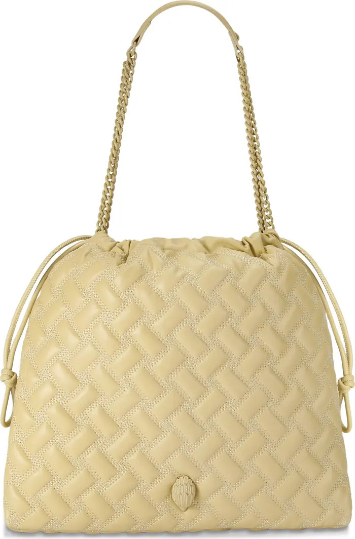 Kensington Drawstring Quilted Leather Shoulder Bag | Nordstrom Rack