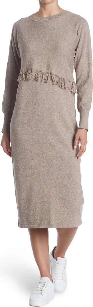 Fringe 2-in-1 Sweater Dress | Nordstrom Rack