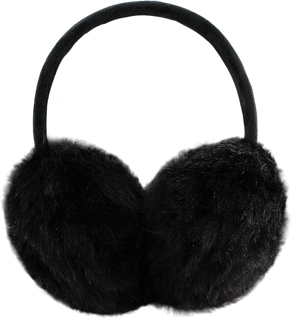 POXIMI Women Winter Earmuffs Girl Ski Adjustable Ear Covers for Cute Bow Ear Warmer Outdoor Earmu... | Amazon (US)