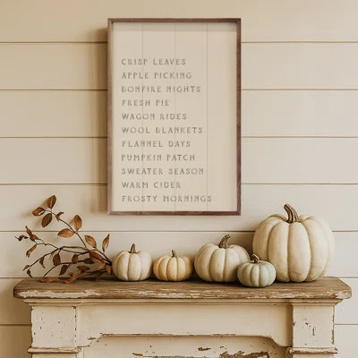 August Grove® Autumn Activities List | Wayfair | Wayfair North America