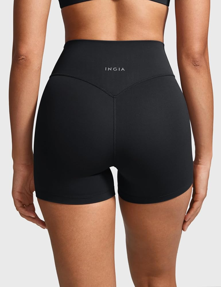 INGIA No Front Seam Biker Shorts 4''/ 6'' | Amazon (US)