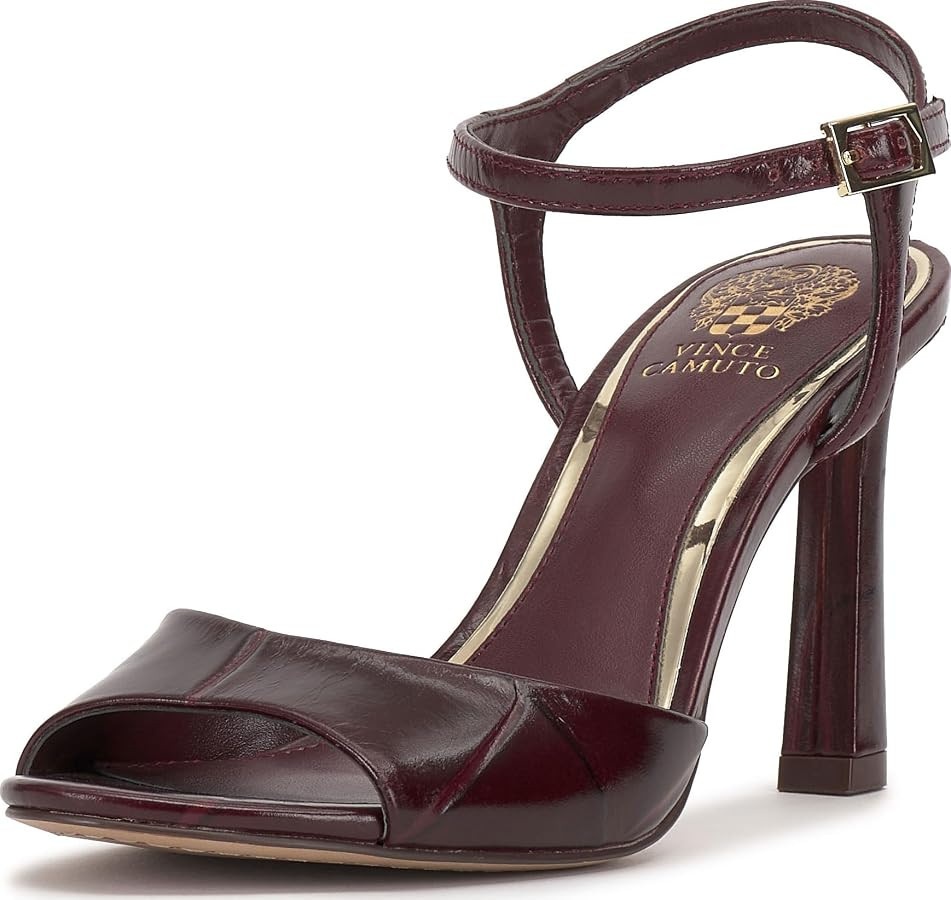 Vince Camuto womens Lilah Ankle Strap High Heel Sandal | Amazon (US)