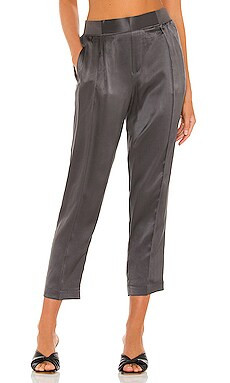 ATM Anthony Thomas Melillo Silk Pull On Pant in Flint from Revolve.com | Revolve Clothing (Global)
