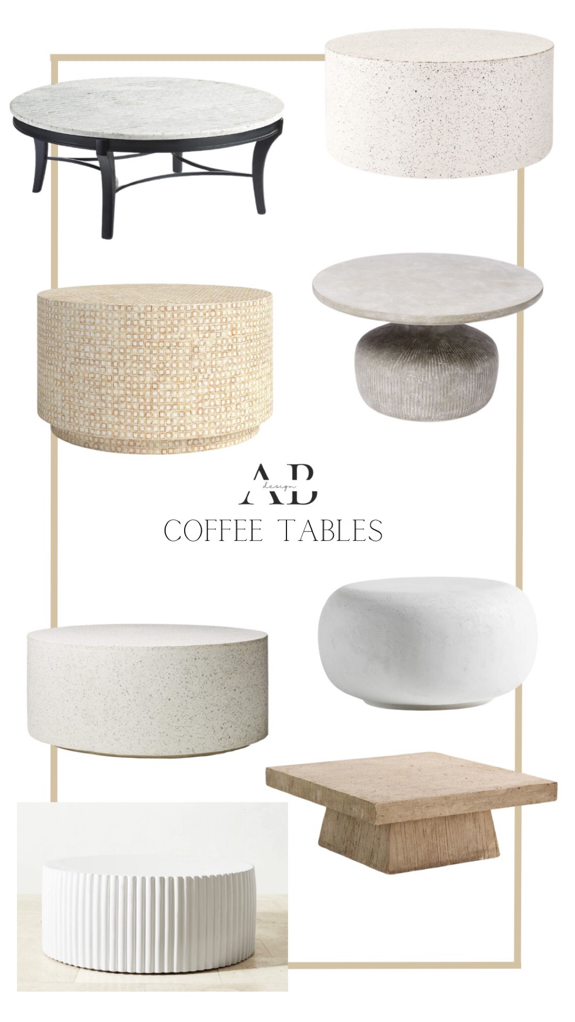 Outdoor coffee tables 

Round up 

#LTKFind #LTKSeasonal #LTKhome