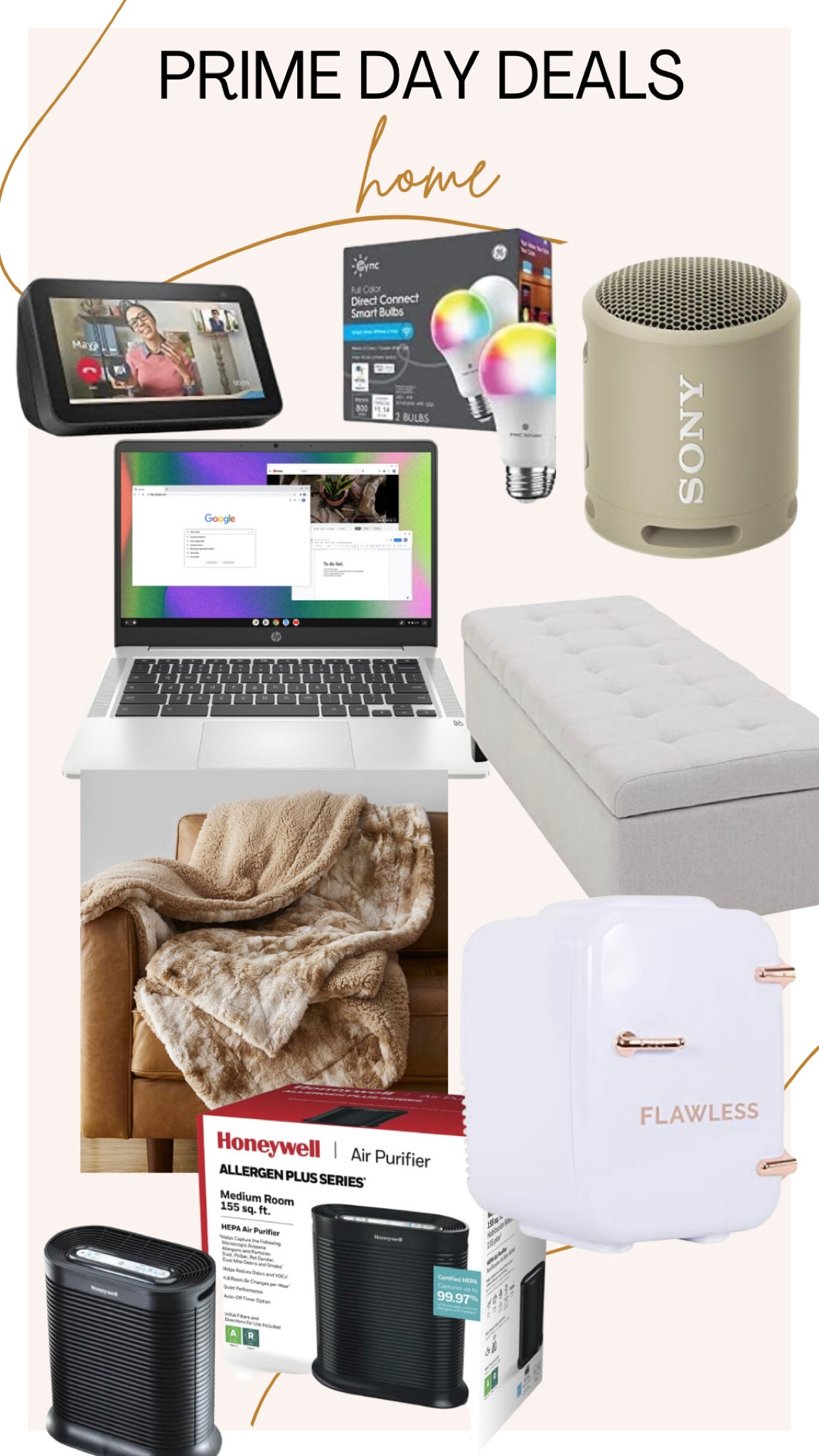 Great gifts for the home! Amazon prime day! Prime day deals. 

#laptop #blanket #echo #speaker #storage #beautyfridge #airpurifier

#LTKGiftGuide #LTKHoliday #LTKsalealert