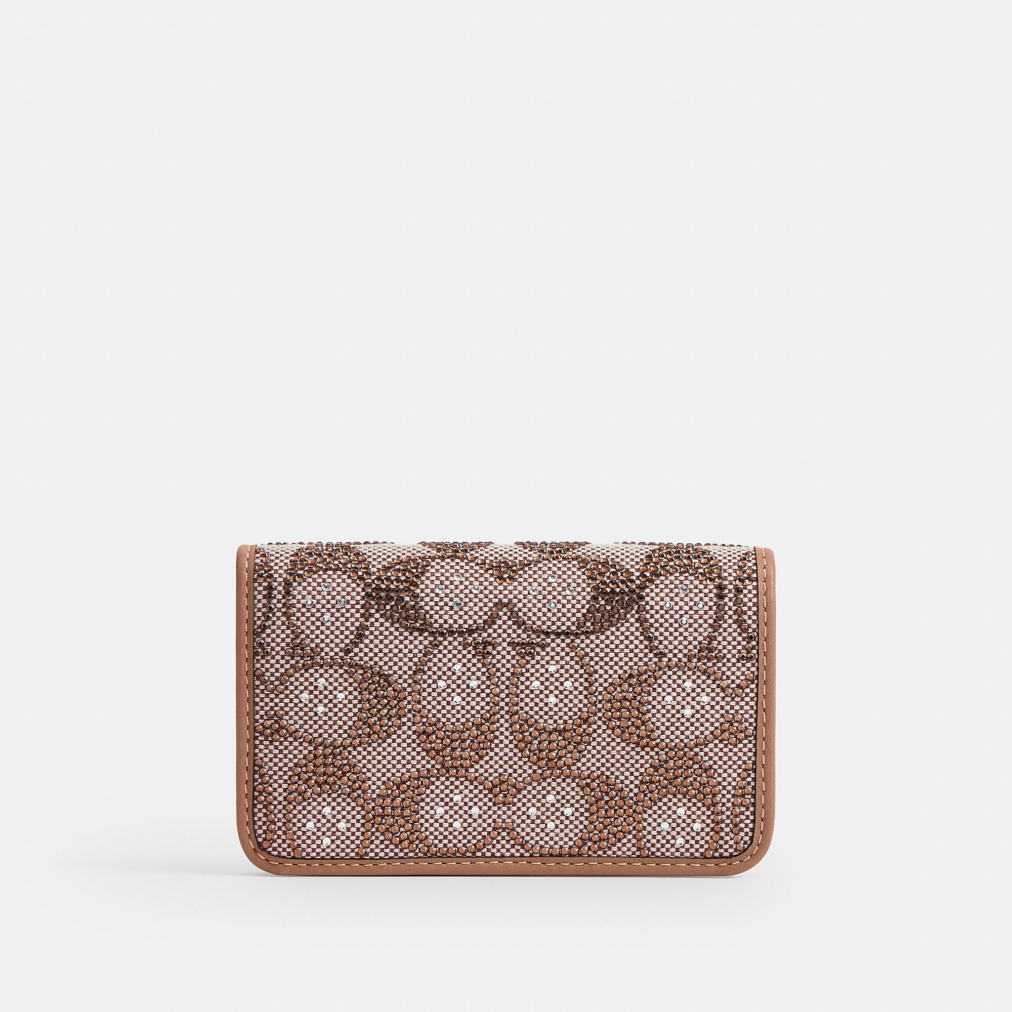 Essential Slim Card Case In Crystal Signature Jacquard | Coach (US)