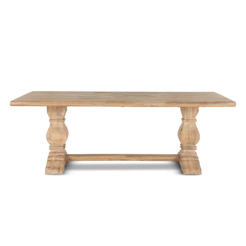 Ophelia & Co. Petrey Mango Wood Dining Table & Reviews | Wayfair | Wayfair North America