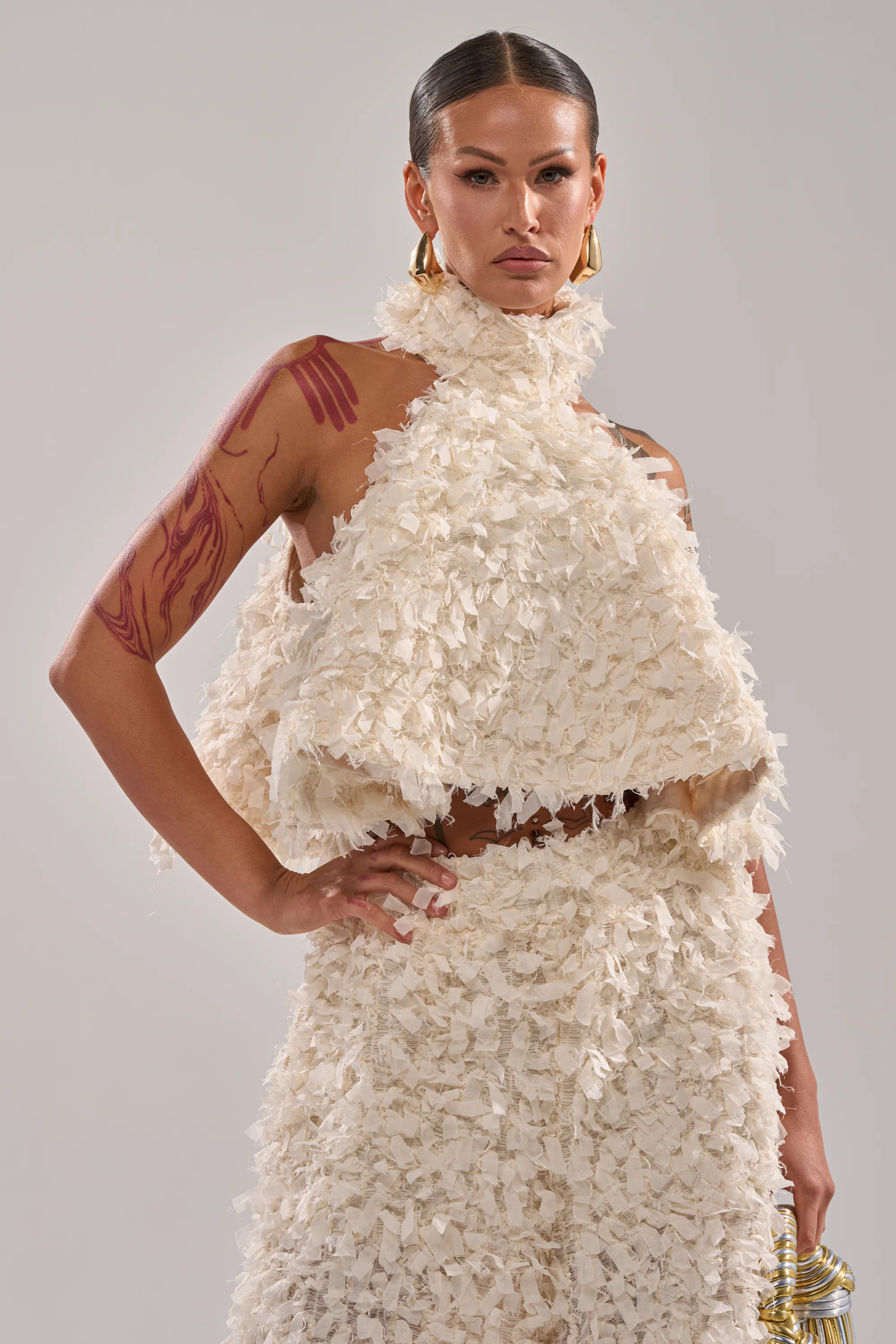 MOXIE HALTER NECK BLOUSE | AKIRA