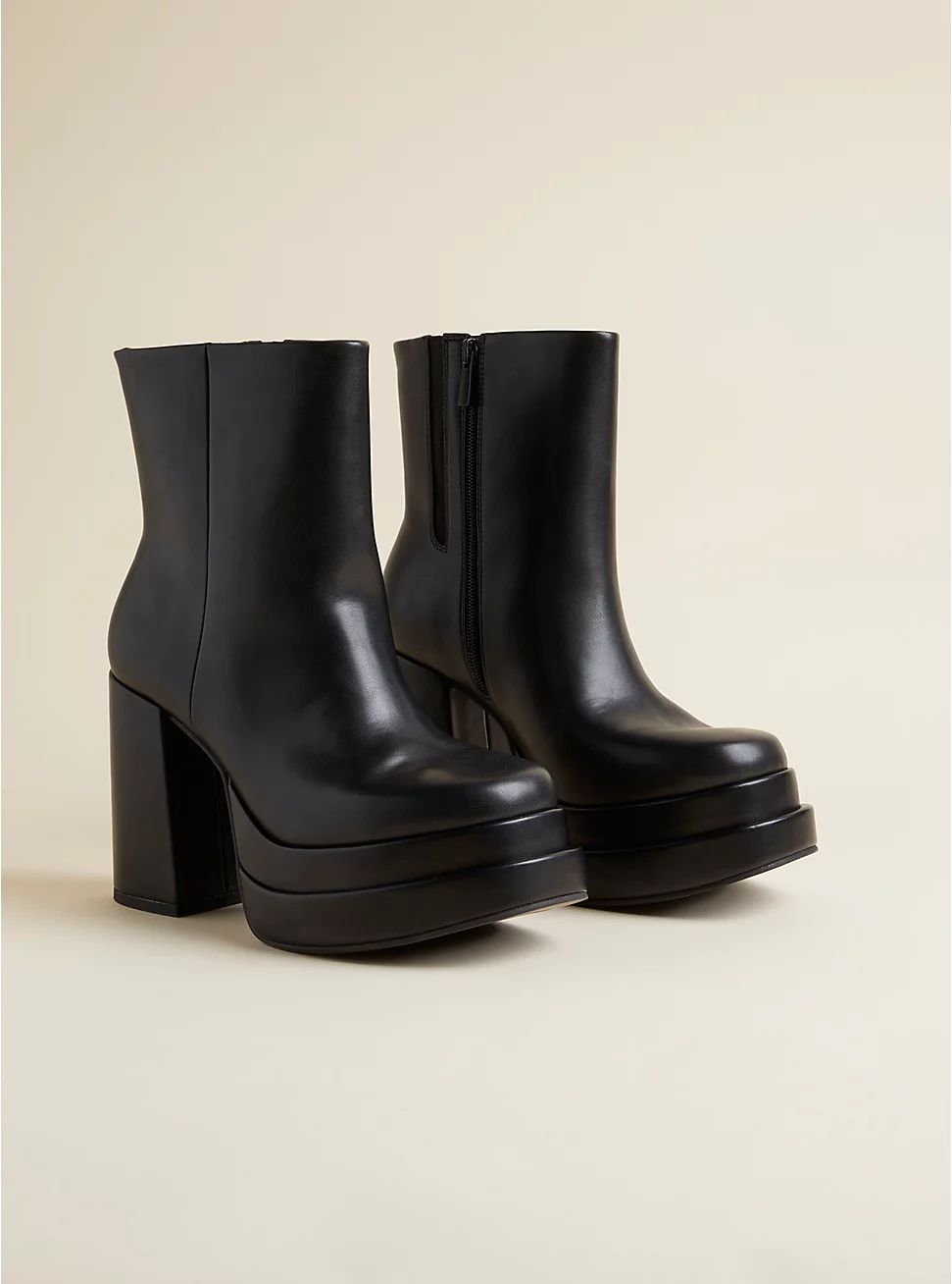 Double Platform Heel Bootie (WW) | Torrid (US & Canada)