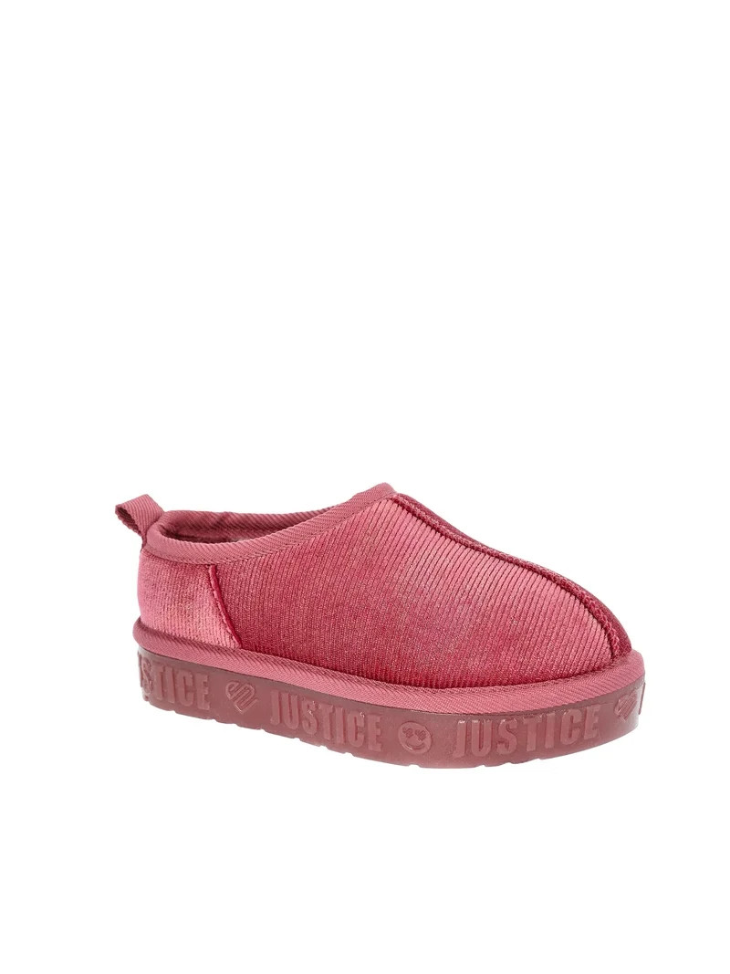 Justice Little Girl & Big Girl Platform Clog Slippers | Walmart (US)