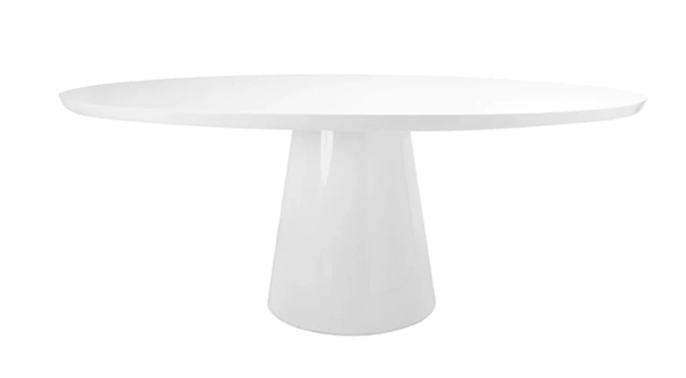 Jeffy Oval Dining Table | Megan Molten