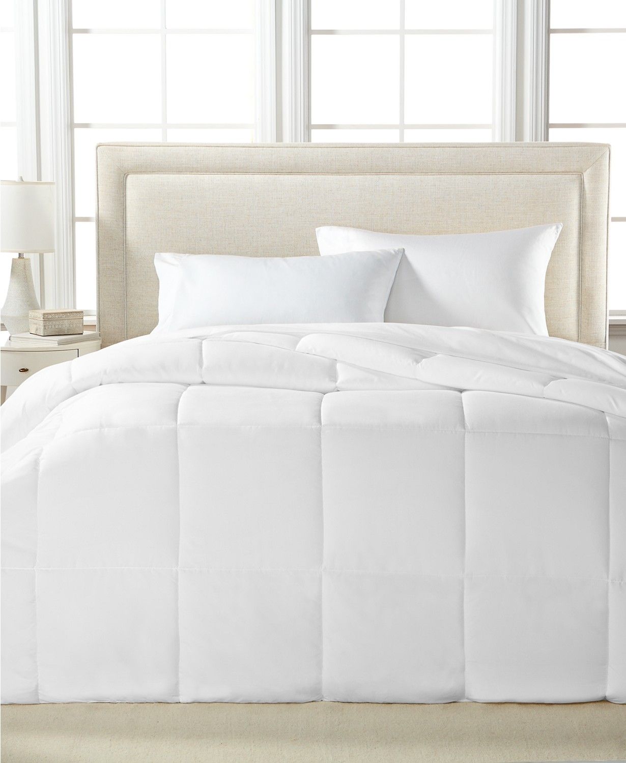 Royal Luxe Lightweight Microfiber Color Down Alternative King Comforter, Hypoallergenic Polyester... | Macys (US)