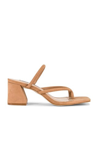 Steve Madden Effie Sandal in Tan Nubuck from Revolve.com | Revolve Clothing (Global)