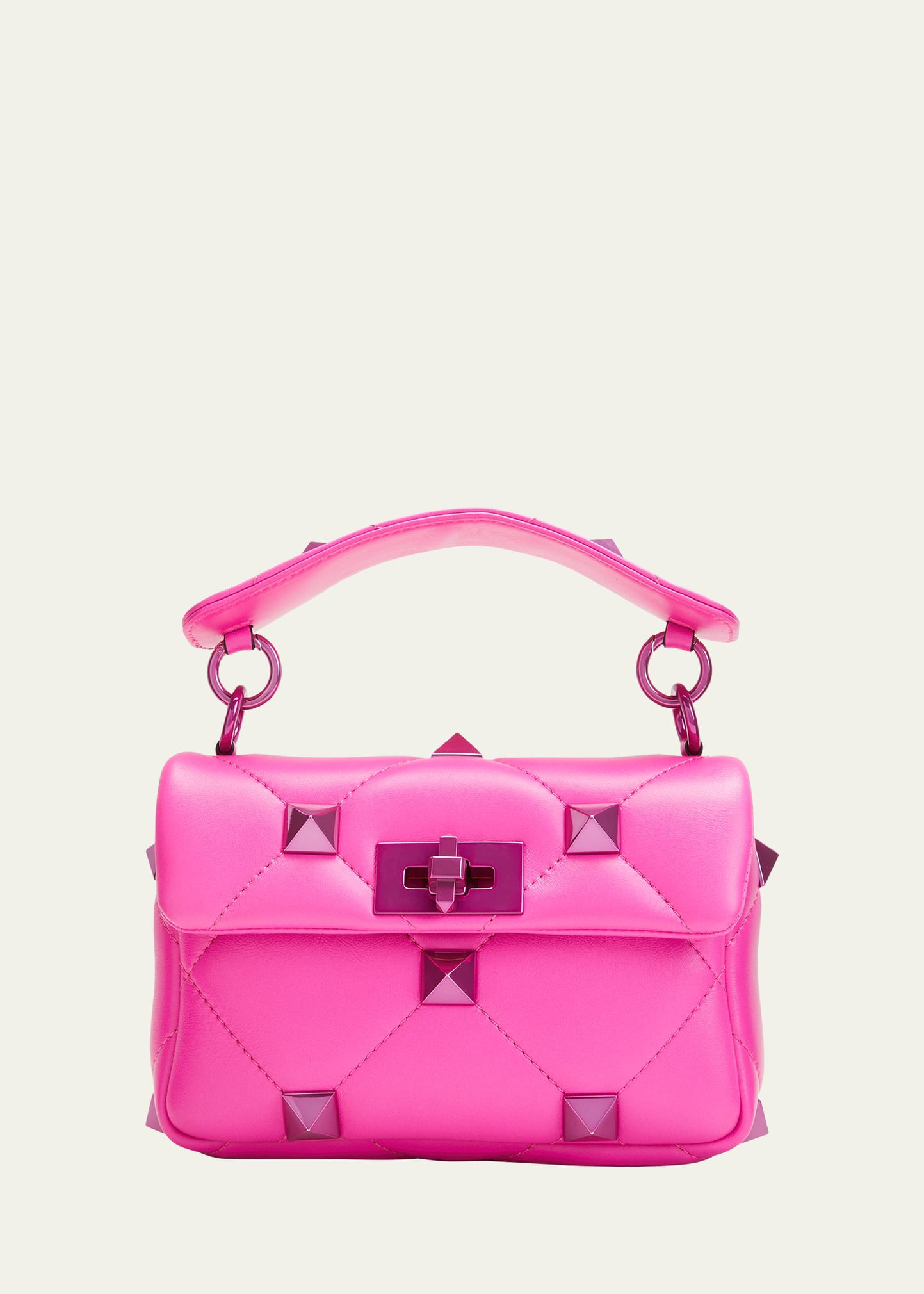 Valentino Garavani Roman Stud Small Quilted Shoulder Bag | Bergdorf Goodman