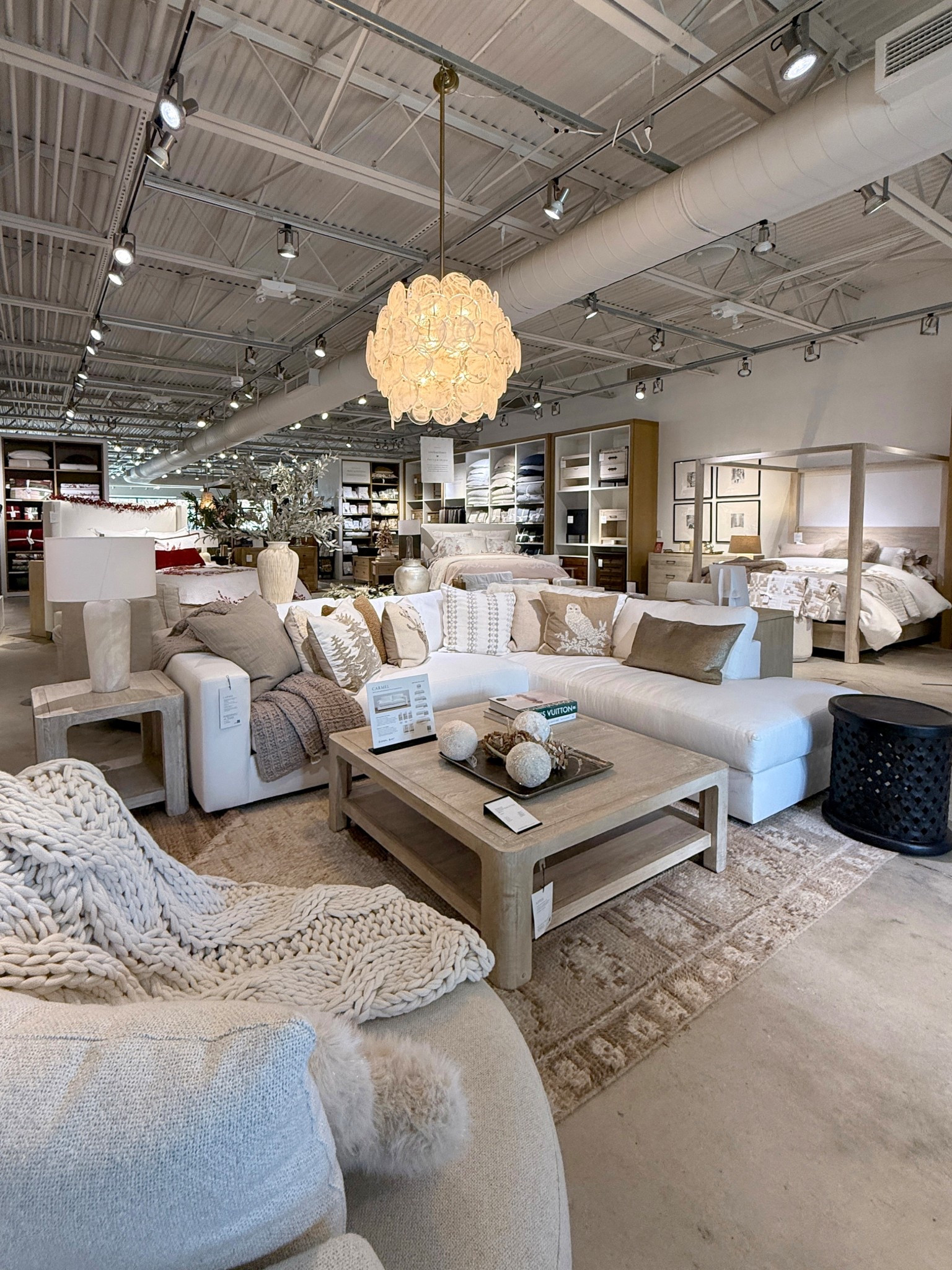 Warm, inviting living room inspo featuring the Carmel Wide Arm Return Bumper Sectional in Warm White Performance Twill — the perfect blend of contemporary comfort and bright, neutral style. 🤍 Paired with the Aptos Square Coffee Table and Aptos Side Table, this Pottery Barn setup creates a cozy, elevated space that feels modern and effortlessly welcoming. Linked the full look so you can recreate this neutral living room at home! ✨ #PotteryBarn #NeutralLivingRoom #LivingRoomInspo 

#LTKCyberWeek #LTKHome #LTKHoliday