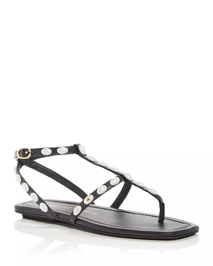 Women's Pearlita Embellished High Heel Slide Sandals | Bloomingdale's (US)