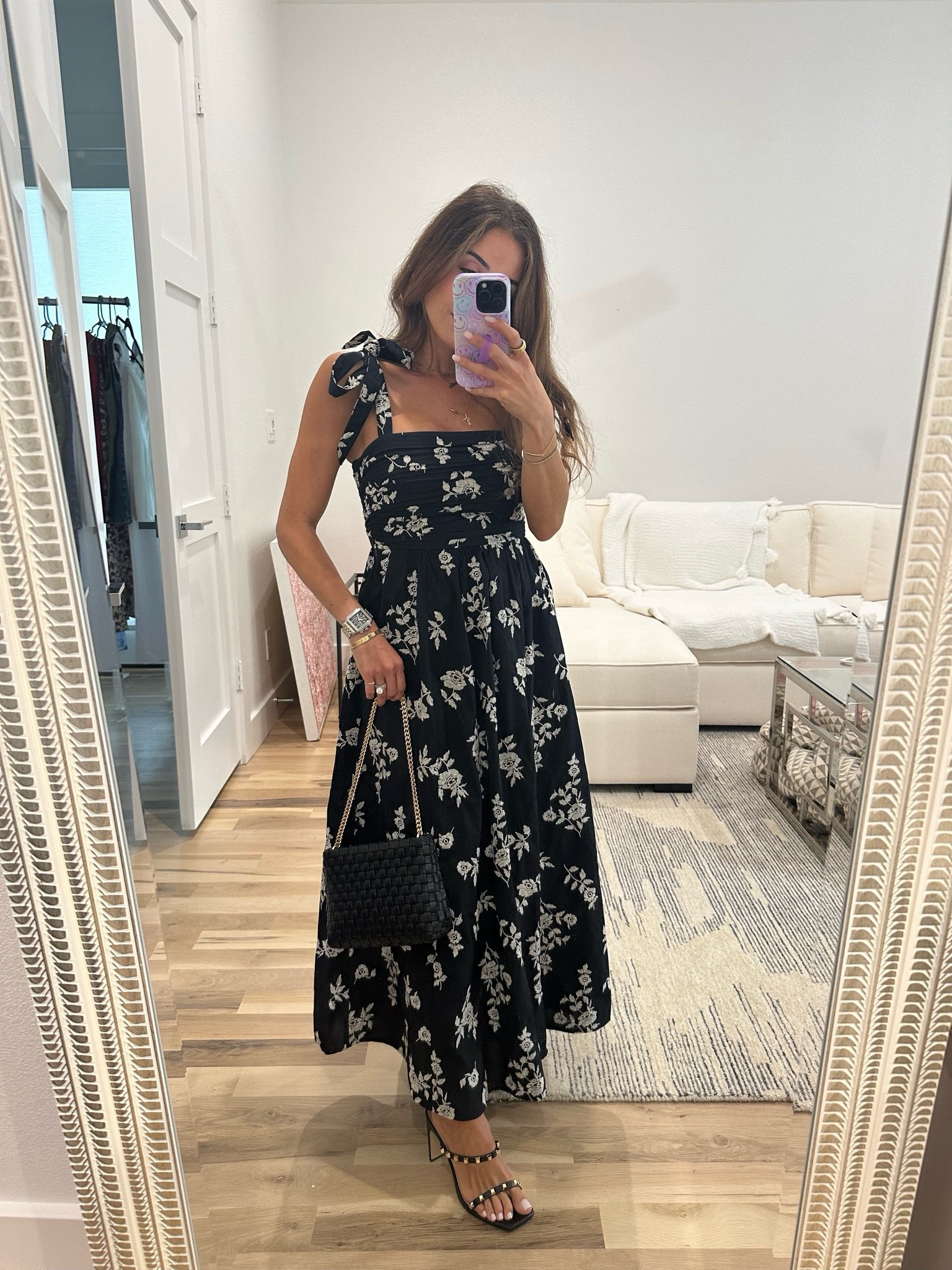 knee length dresses for ladies Racerback Tank Maxi Dress