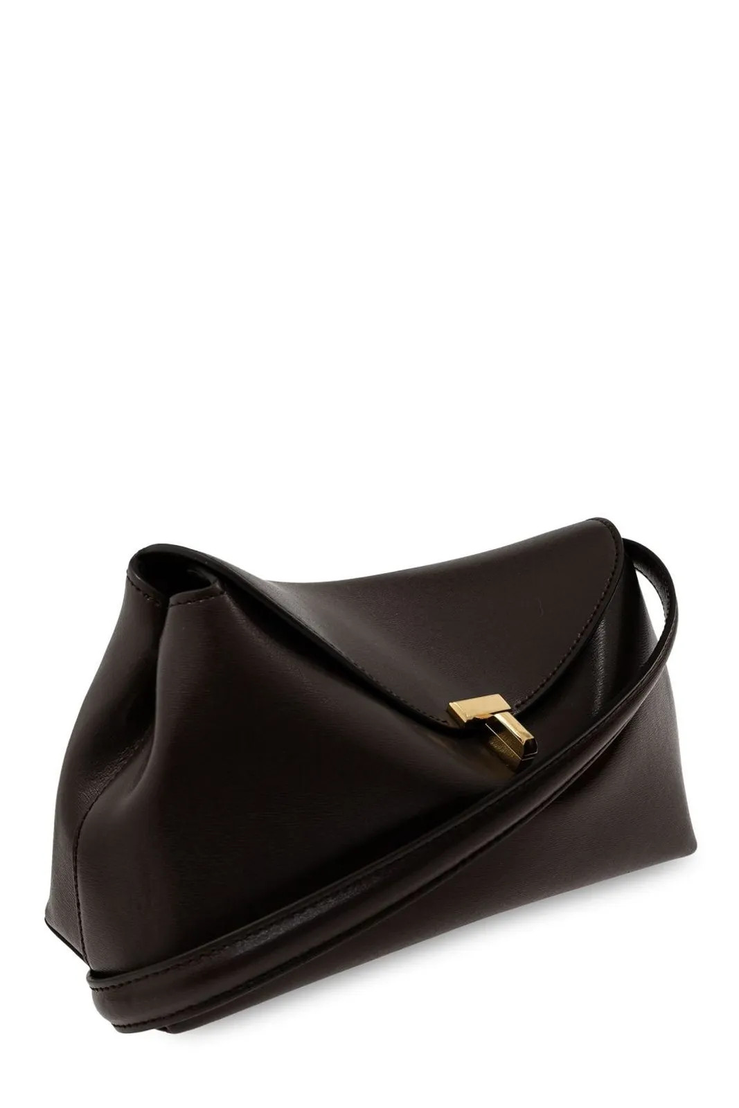 Totême T-Lock Clutch Bag | Cettire Global