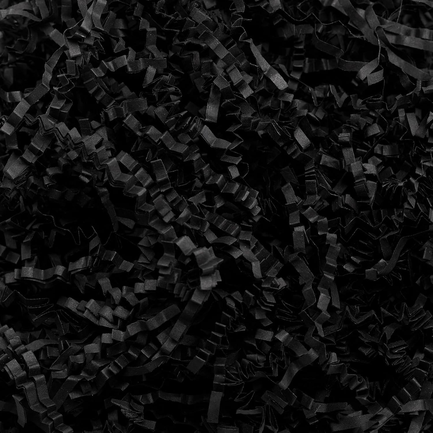 Mefleet 1 LB Crinkle Cut Paper Shred Filler Black Crinkle Paper Shredded Paper for Gift Box - Gift Basket Filler - Gift Box Stuffing for Christmas, Halloween Packaging Wrapping | Amazon (US)