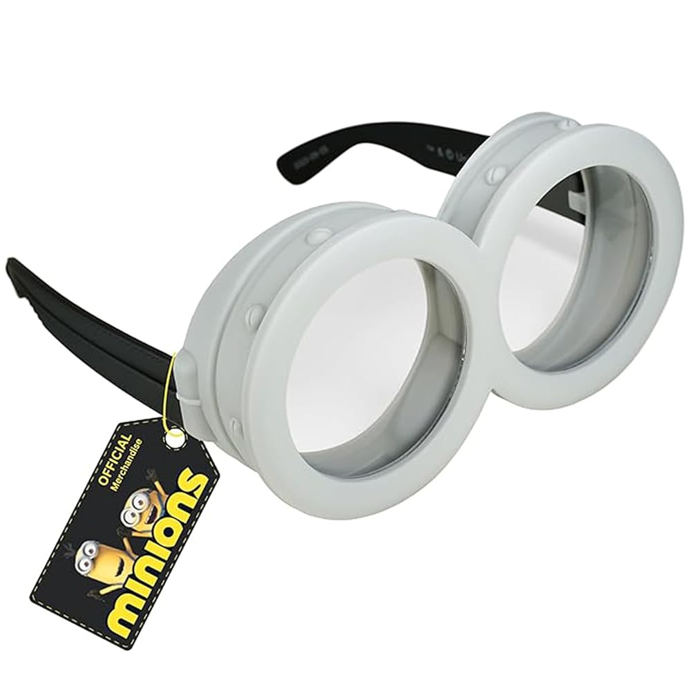 Sun-Staches Minions Goggles | Official Minions Costume Accessories | One Size Fits Most | Amazon (US)