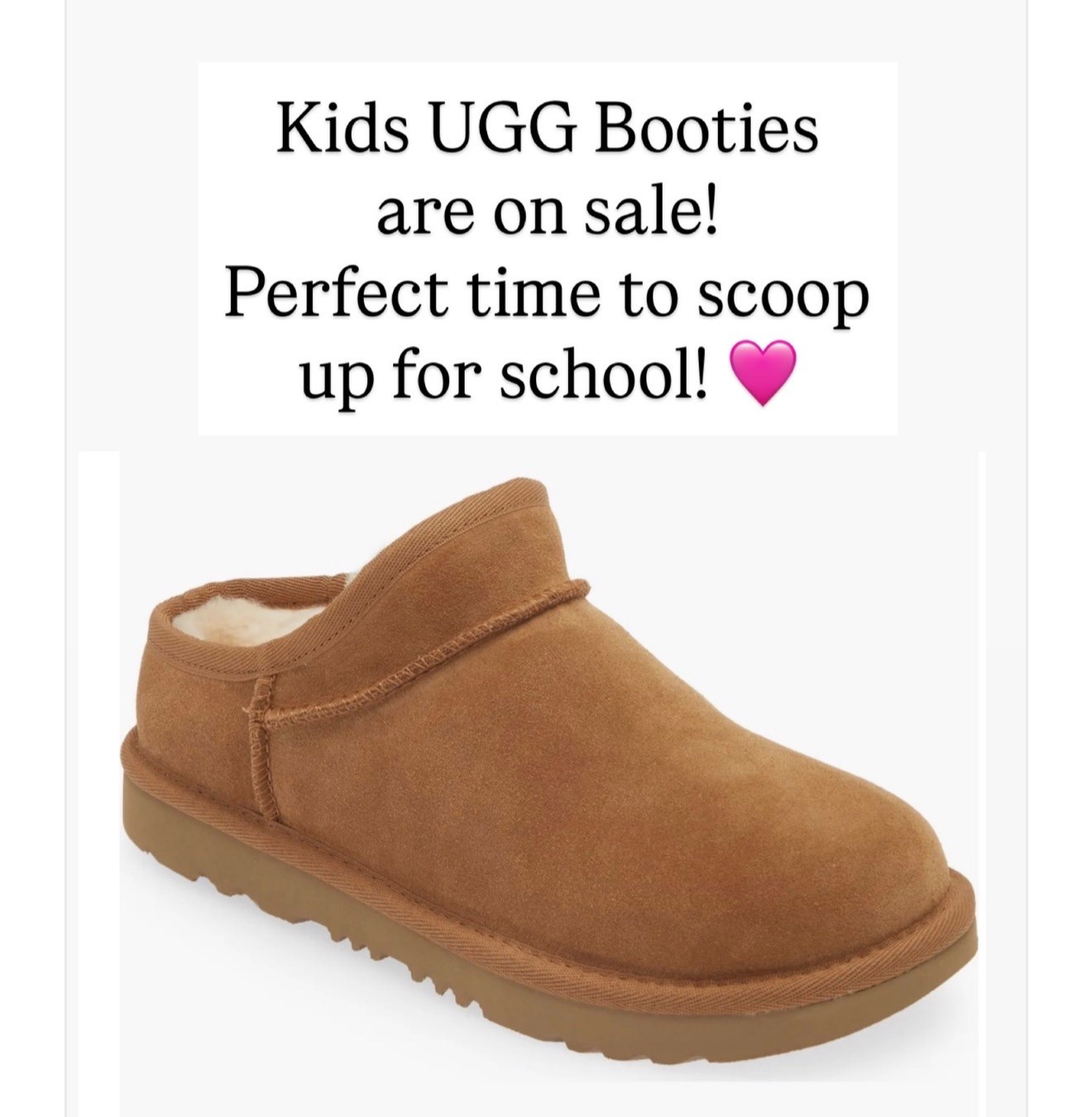 Loving these classic Ugg booties that are on sale!!

#LTKKids #LTKSaleAlert