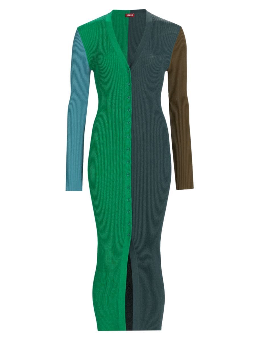Shoko Colorblock Body-Con Sweaterdress | Saks Fifth Avenue
