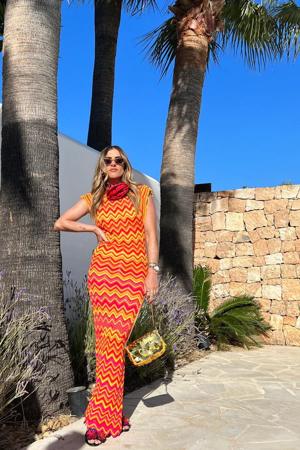 Zig Zag Georgie Dress Petite | Never Fully Dressed (UK & IE)