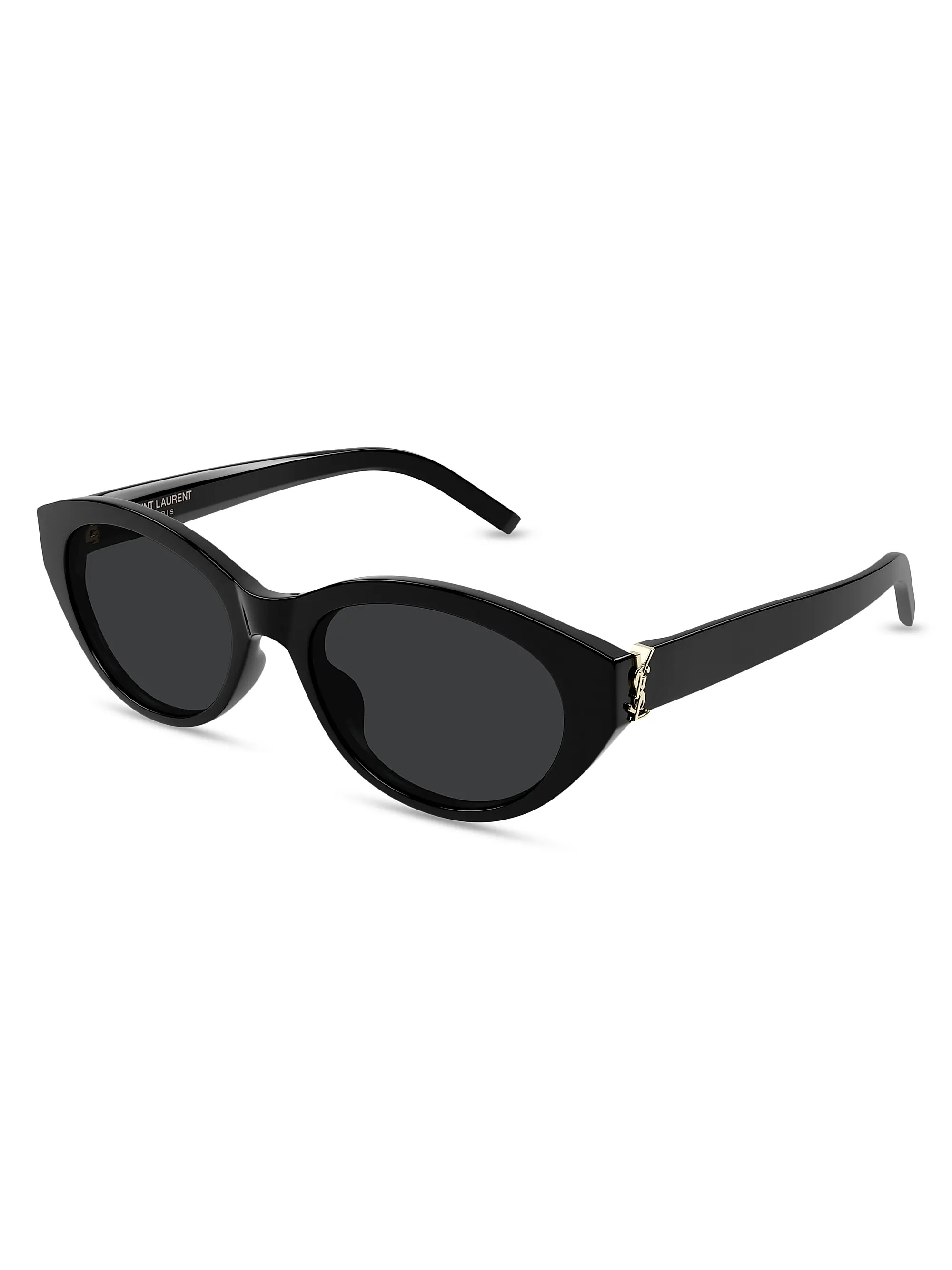 BEST SELLERSaint LaurentMonogram Hinge 54MM Round Sunglasses | Saks Fifth Avenue
