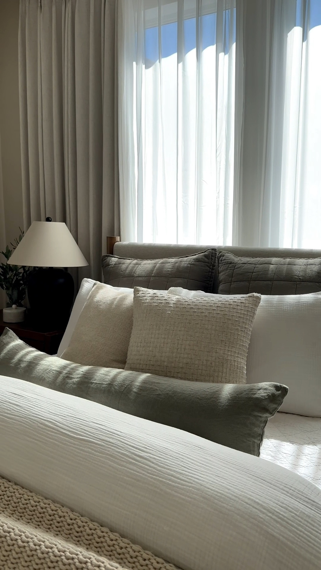 Bed pillow details!

My favorite feather inserts from Amazon. Always size up your insert from your cover size!

Special 28 x 28 for the Quince euro covers. They fit perfect!

My favorite standard pillow insert from Target! Firm and just for looks!

Amazon feather inserts for smaller pillows! Again, size up!

Lumbar insert for the long Quince lumbar.

Lumbar pillow, euro pillows, bedding, bedroom pillows, home decor, home design, pottery barn look for less, green bedding, organic modern

#LTKHome