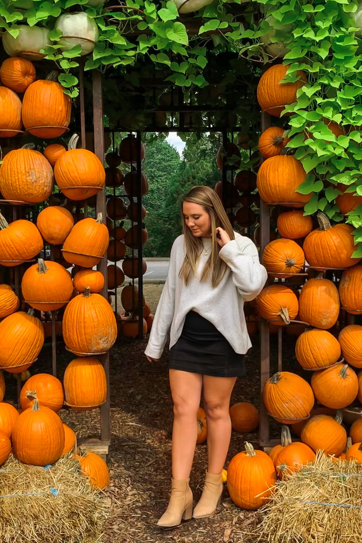 Pumpkin patch outfit Inspo! 🎃

Fall outfits | fall fashion | black mini skirt #pumpkinpatch #amazonfinds #halloween #falloutfitinspo 

#LTKstyletip #LTKSeasonal #LTKHalloween