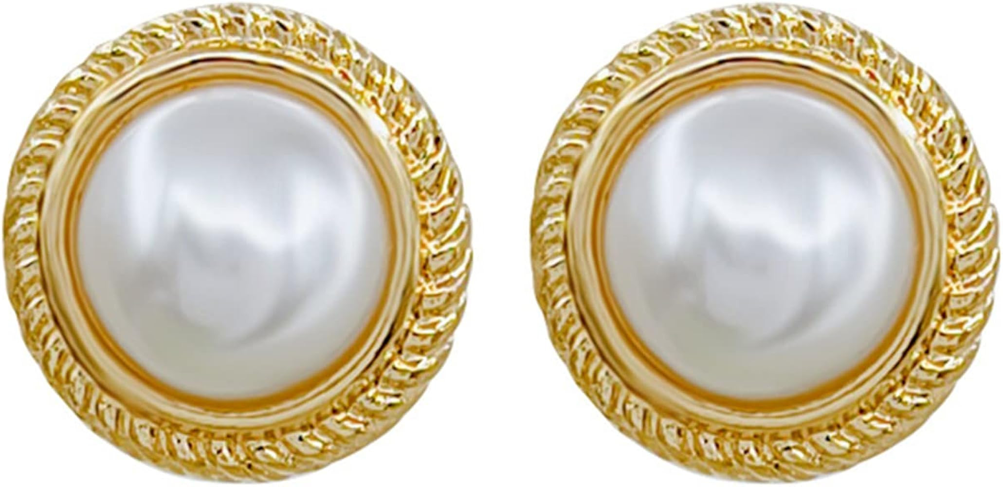 Gold Plated Statement Love Knot Post Stud Earrings for Women, Cross Hypoallergenic Jewelry Gift f... | Amazon (US)