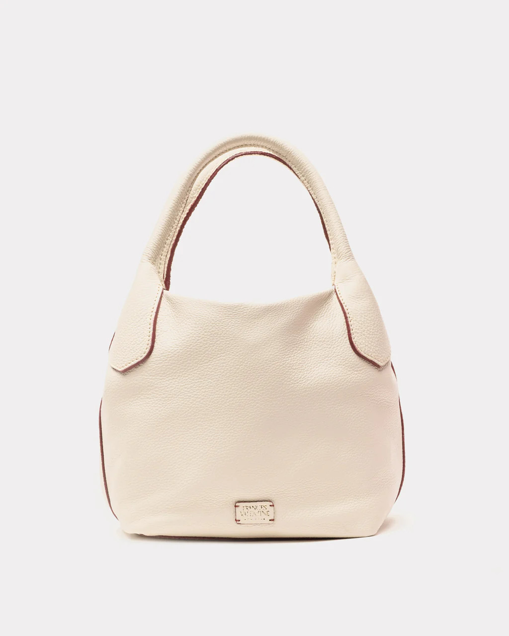 Mini Sweet Pea Tumbled Leather Oyster | Frances Valentine