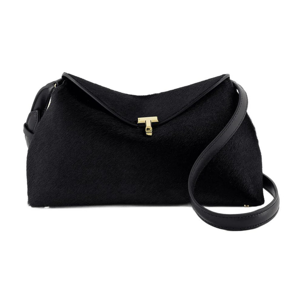 TOTEME T-Lock Pony Hair Clutch | Baltini