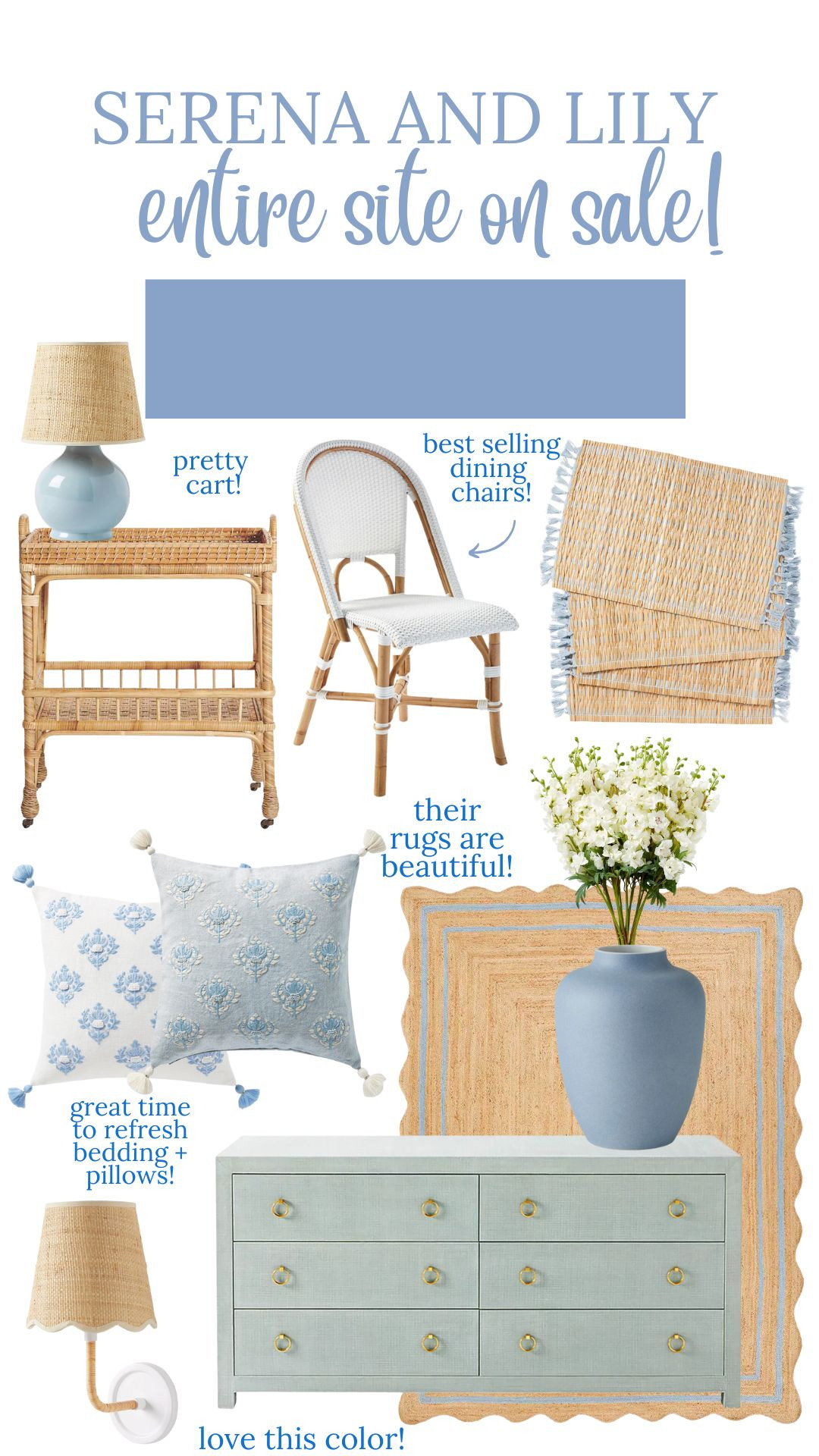 Serena and Lily spring sale! 20% off everything 

 #LTKHome #LTKSaleAlert #LTKFindsUnder50