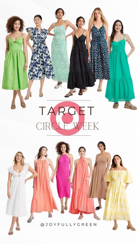 Target circle week // spring dresses // summer dresses 

#LTKsalealert