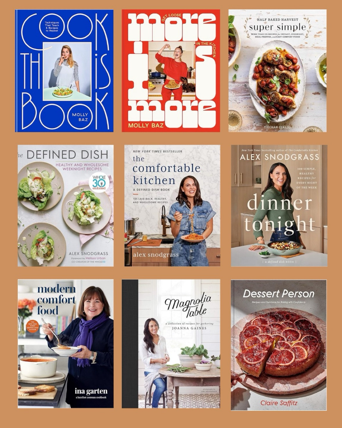 My favorite cookbooks! 

#LTKhome