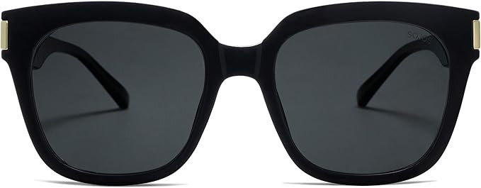 SOJOS Classic Polarized Sunglasses for Women Men Trendy Square Frame SJ2149 | Amazon (US)
