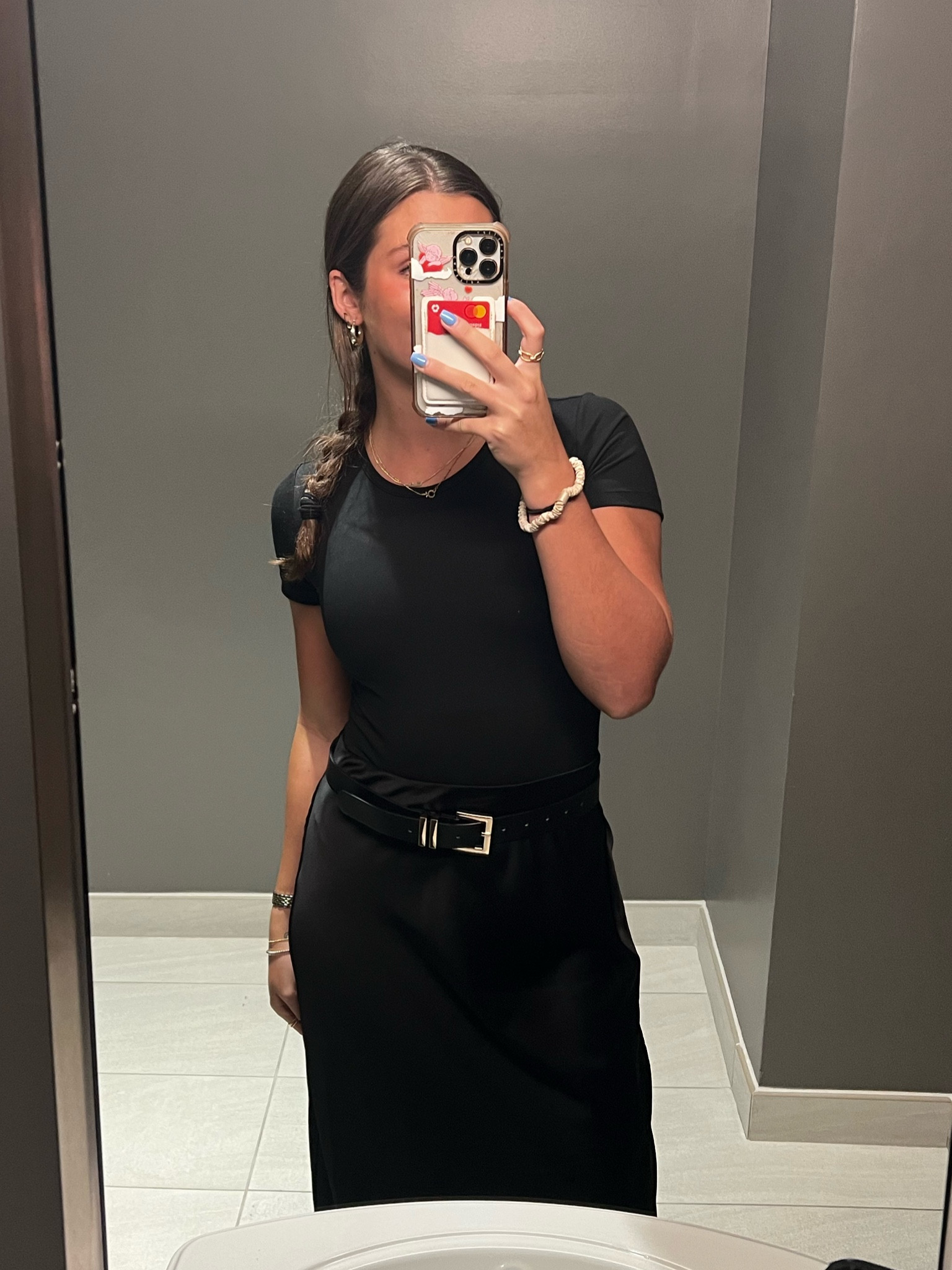 WORK OUTFIT! Original top is Aritzia linked but also linked an Amazon dupe! Super simple & comfy for the office :)