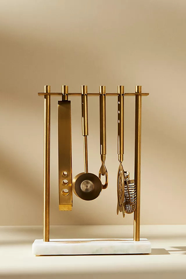 Agathe Bar Tool Set | Anthropologie (US)
